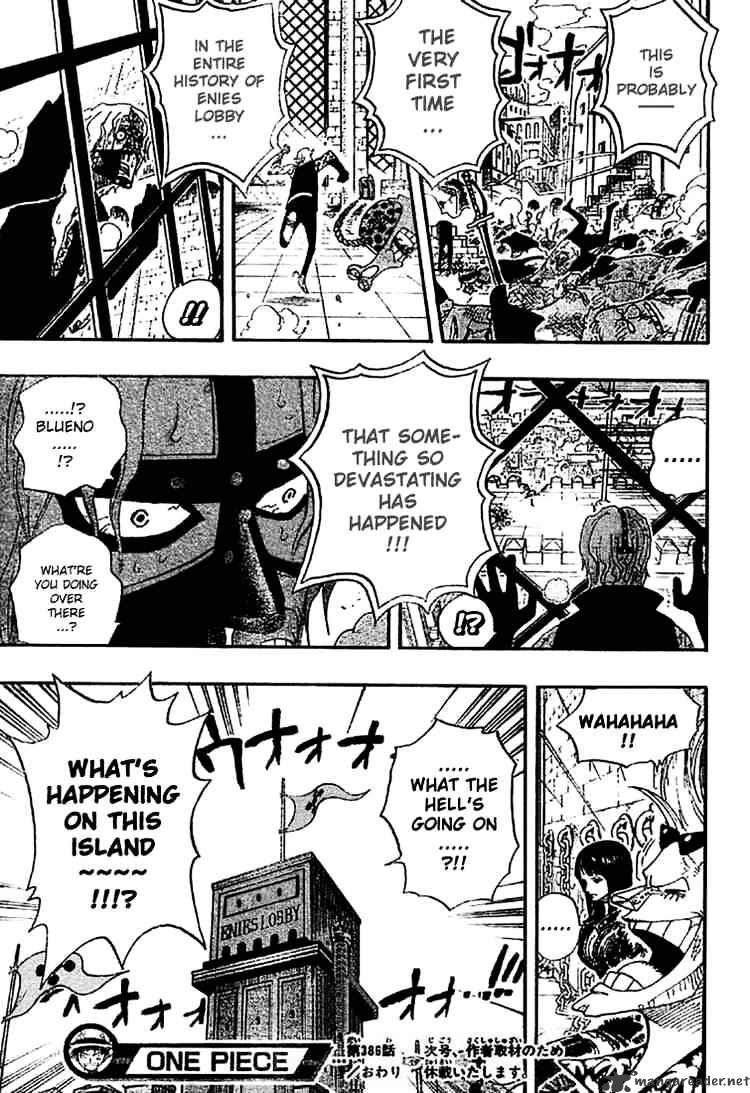 One Piece, chapter 386 image 14