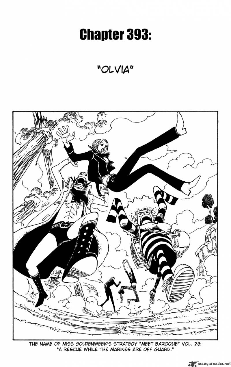 One Piece, chapter 393 image 01