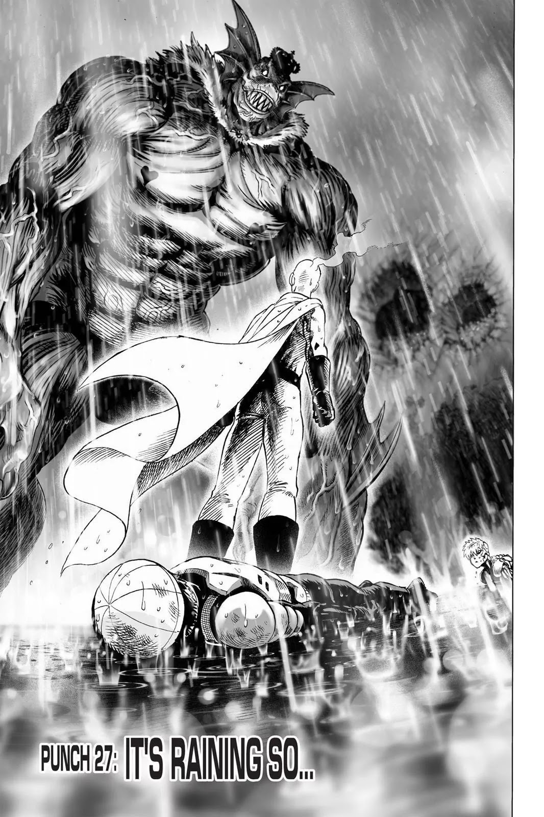 One Punch Man, Chapter 28 It S Raining, So image 01