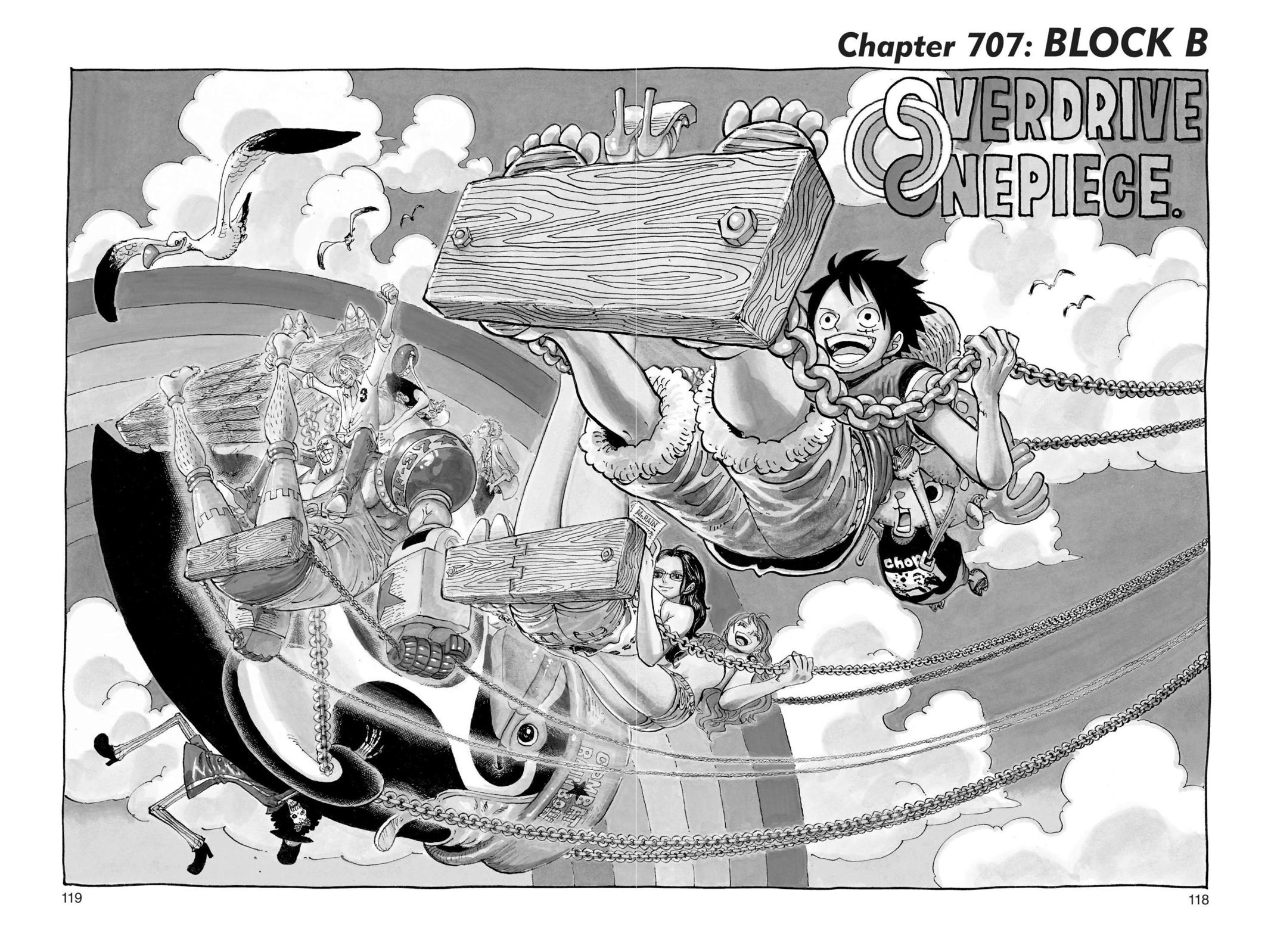 One Piece, Chapter 707 image 01