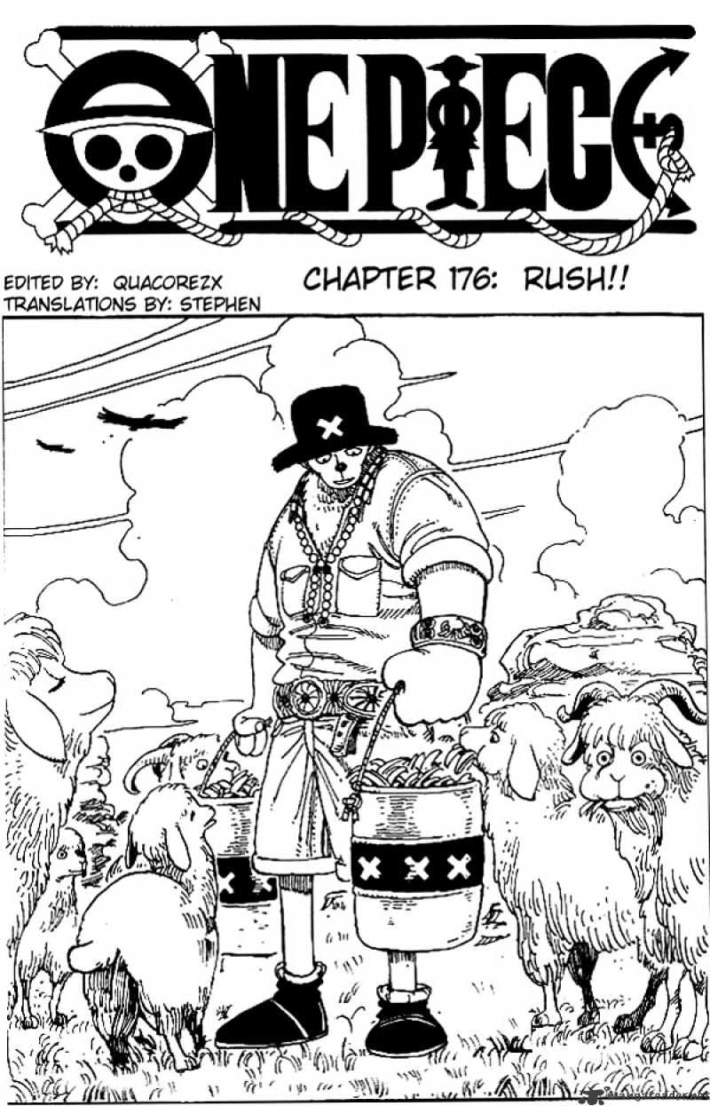One Piece, chapter 176 image 01