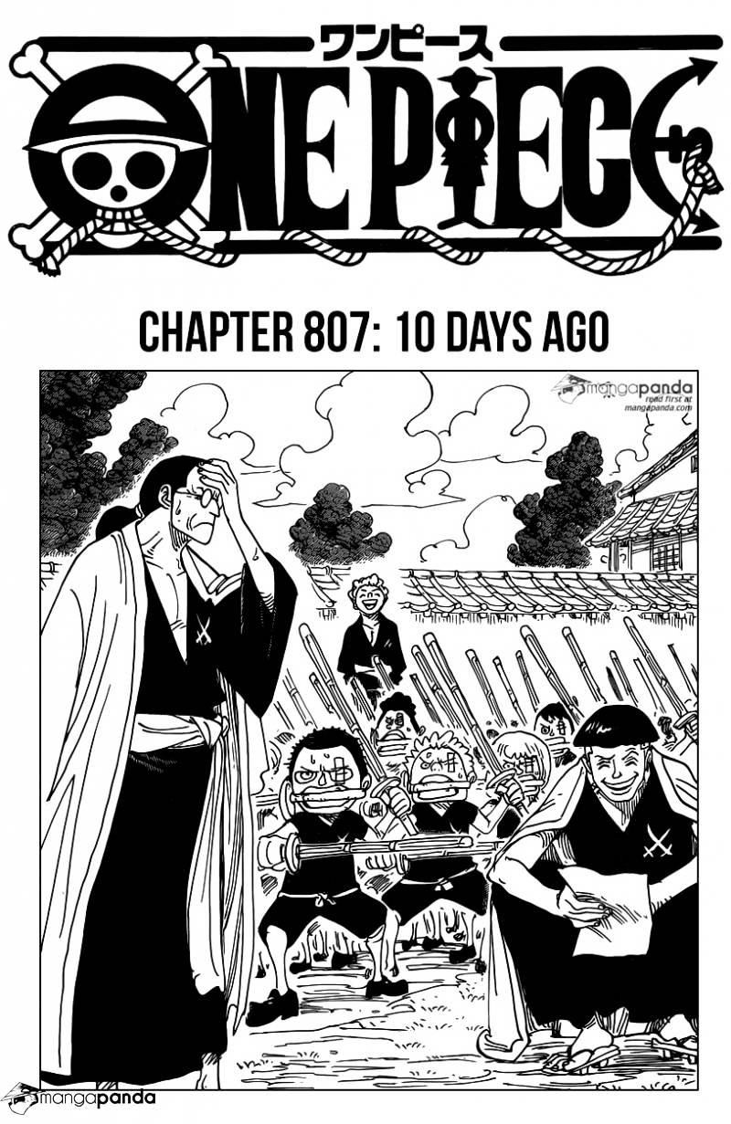 One Piece, chapter 807 image 01