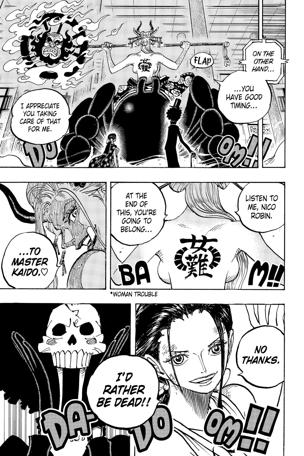 One Piece, Chapter 1005 image 21