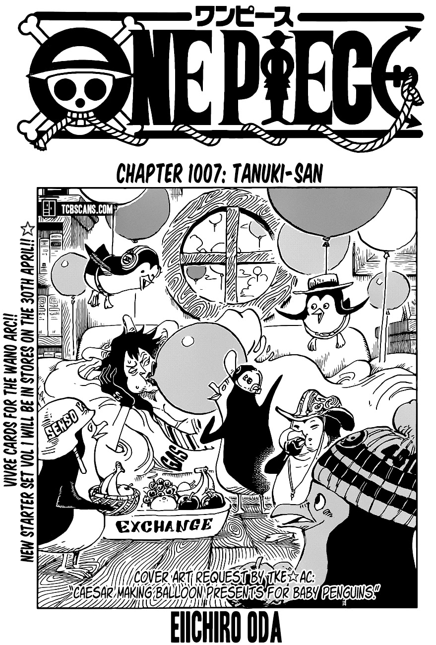 One Piece, chapter 1007 image 01
