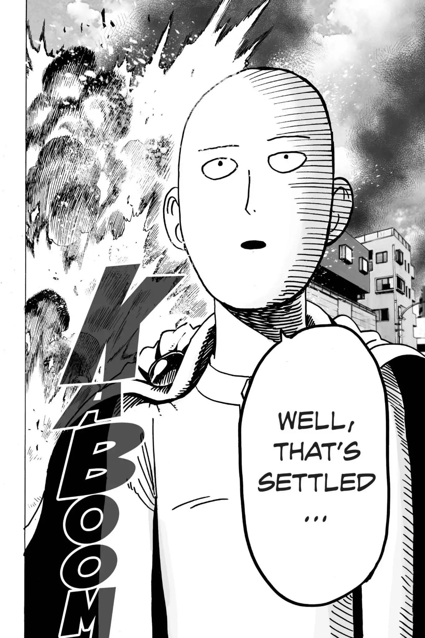 One Punch Man, Chapter 21 Giant Meteor image 71
