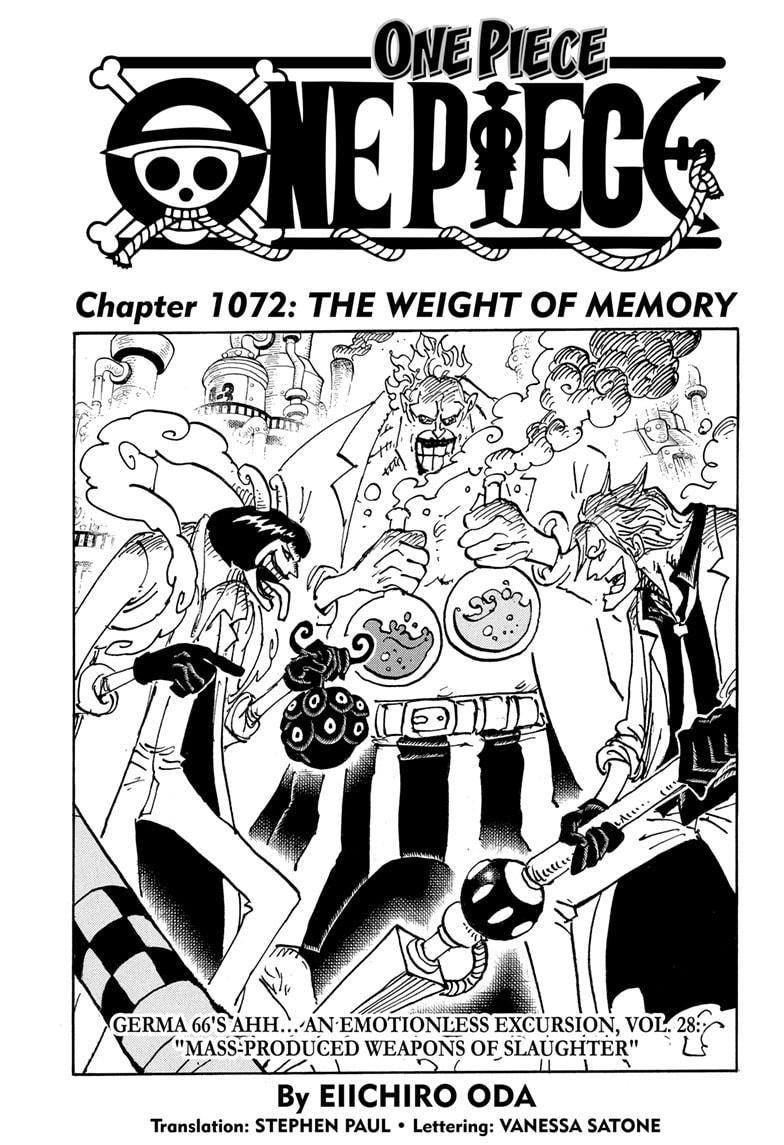 One Piece, Chapter 1072 image 01