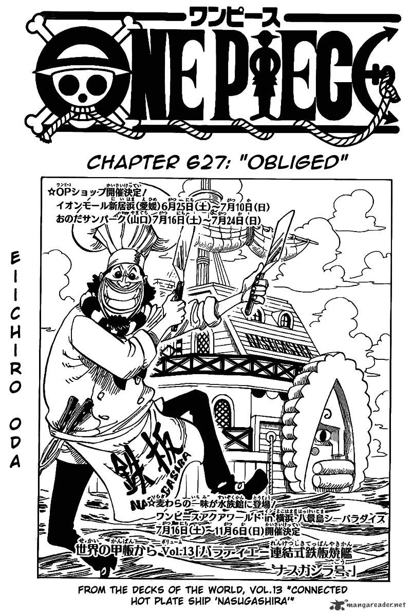 One Piece, chapter 627 image 01
