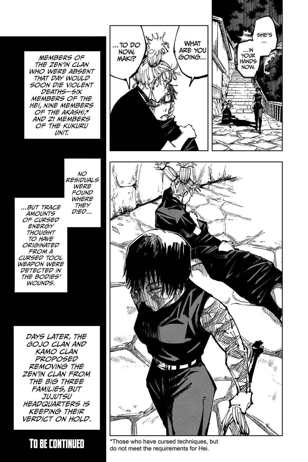 Jujutsu Kaisen, Chapter 152 image 9