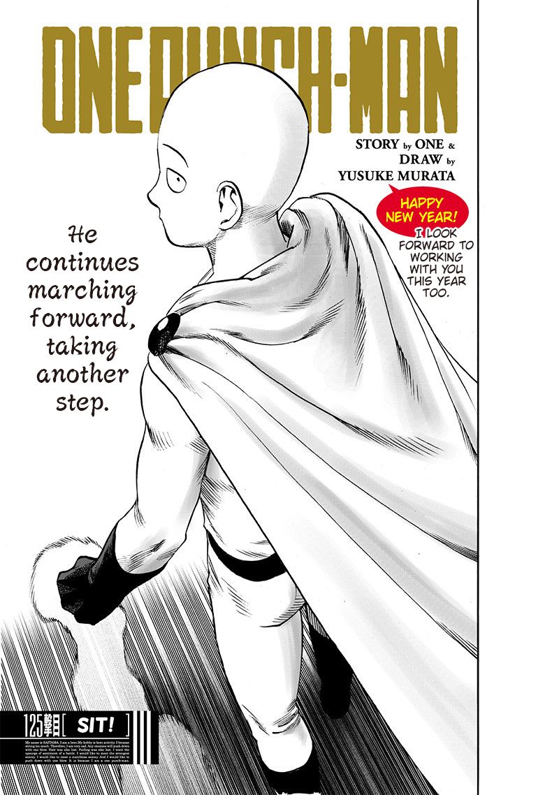 One Punch Man, Chapter 125 - Sit! image 01