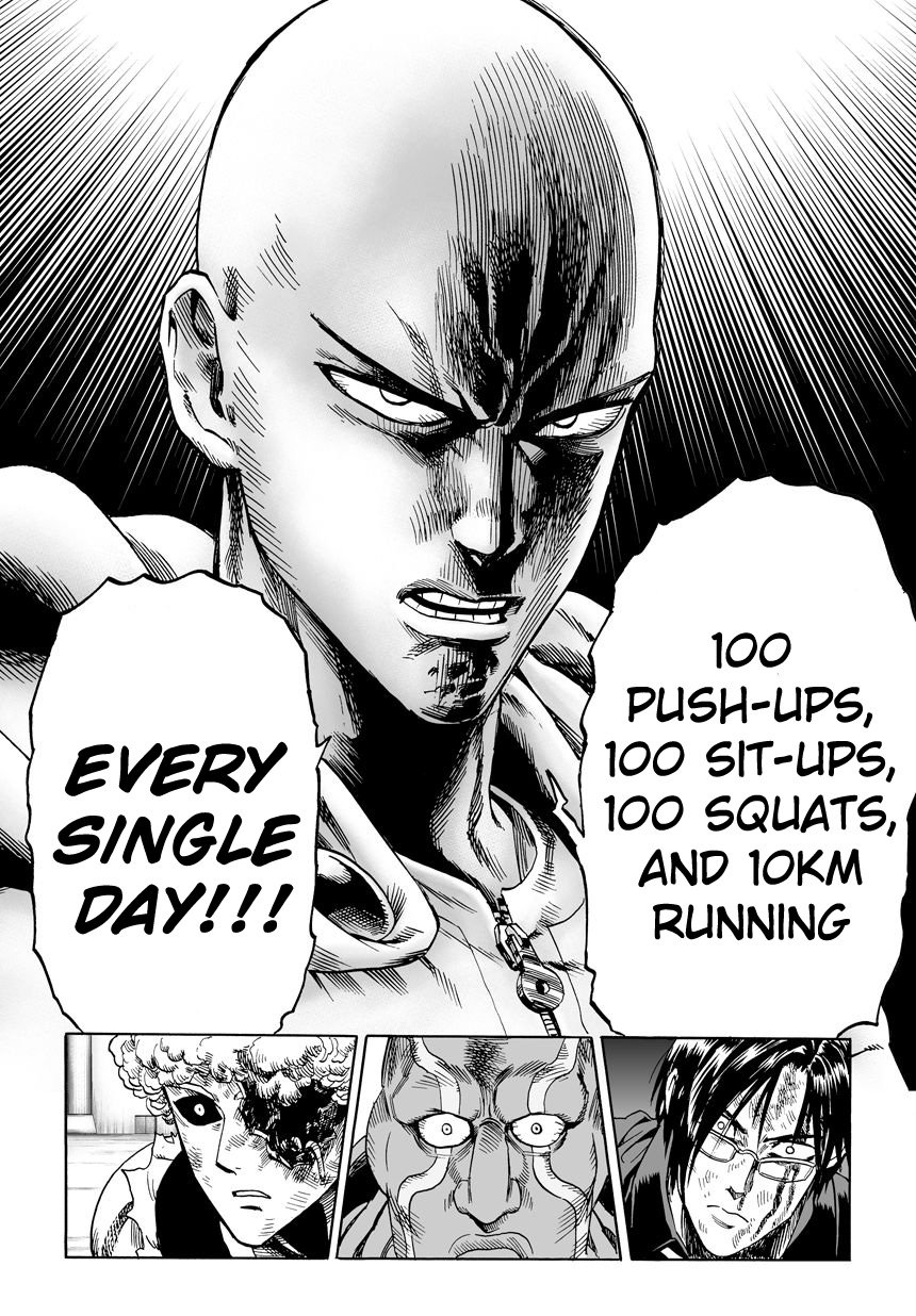 One Punch Man, Chapter 11 - The Secret to Strength image 06