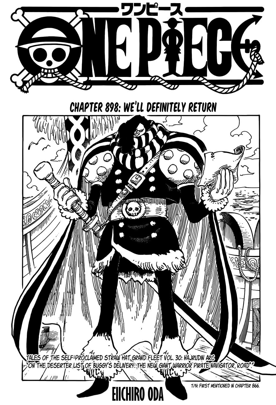 One Piece, chapter 898 image 01