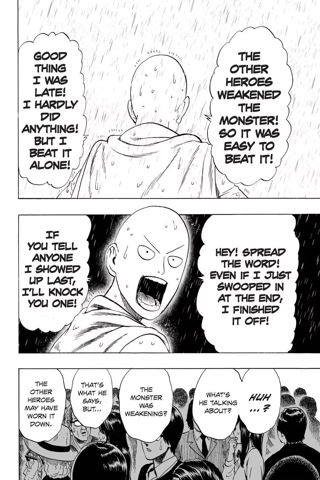 One Punch Man, Chapter 28 It S Raining, So image 16