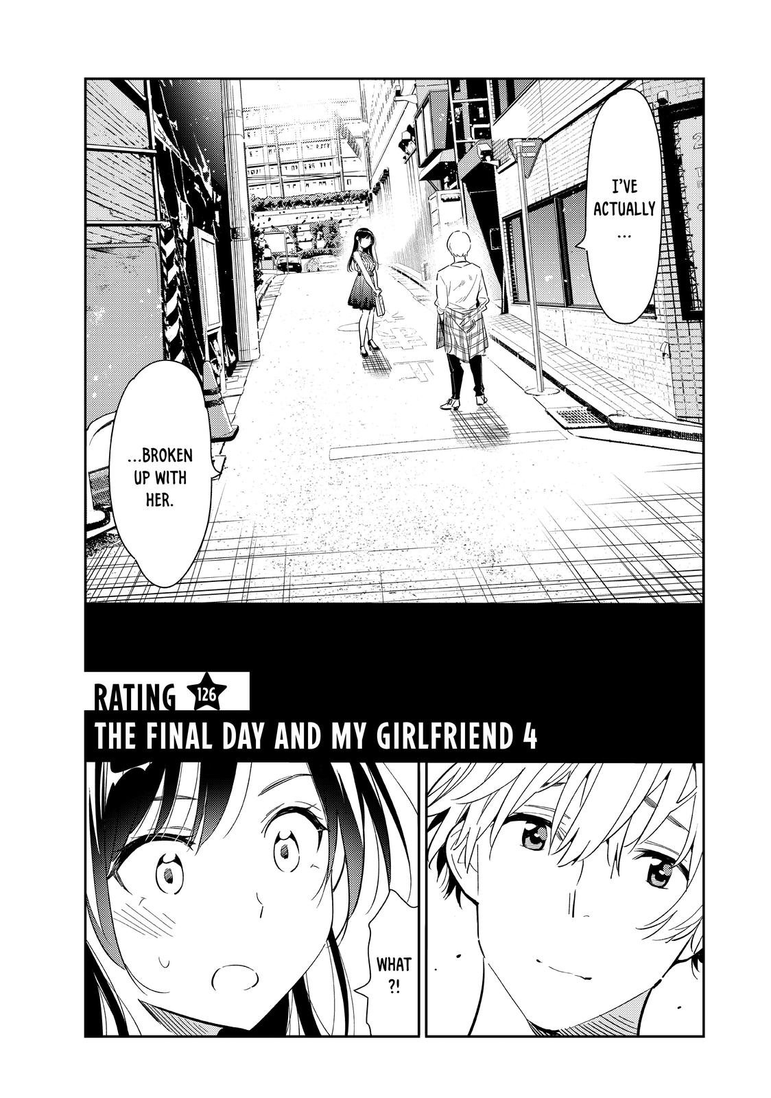 Rent A Girlfriend, Chapter 126 image 01