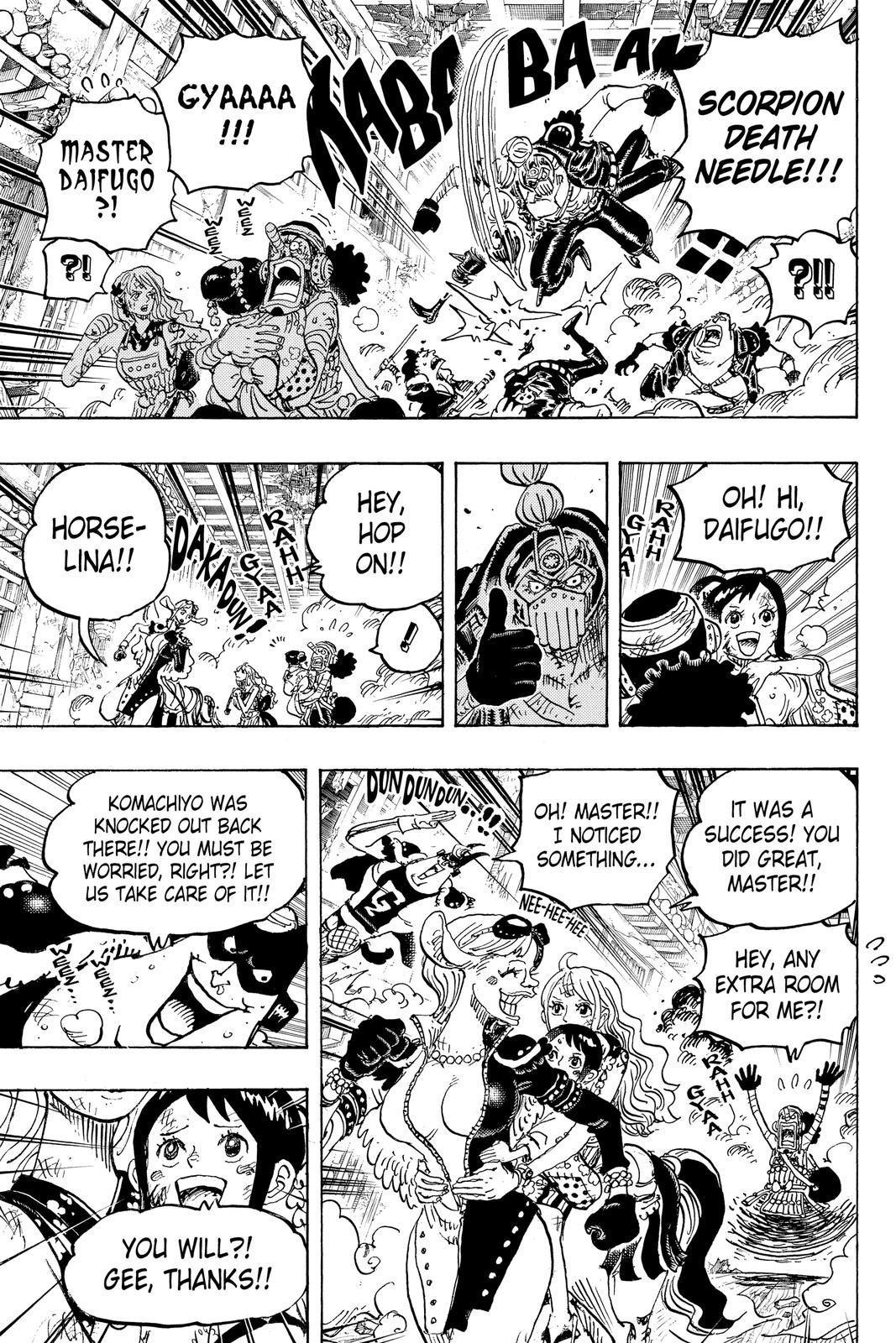 One Piece, Chapter 1018 image 03