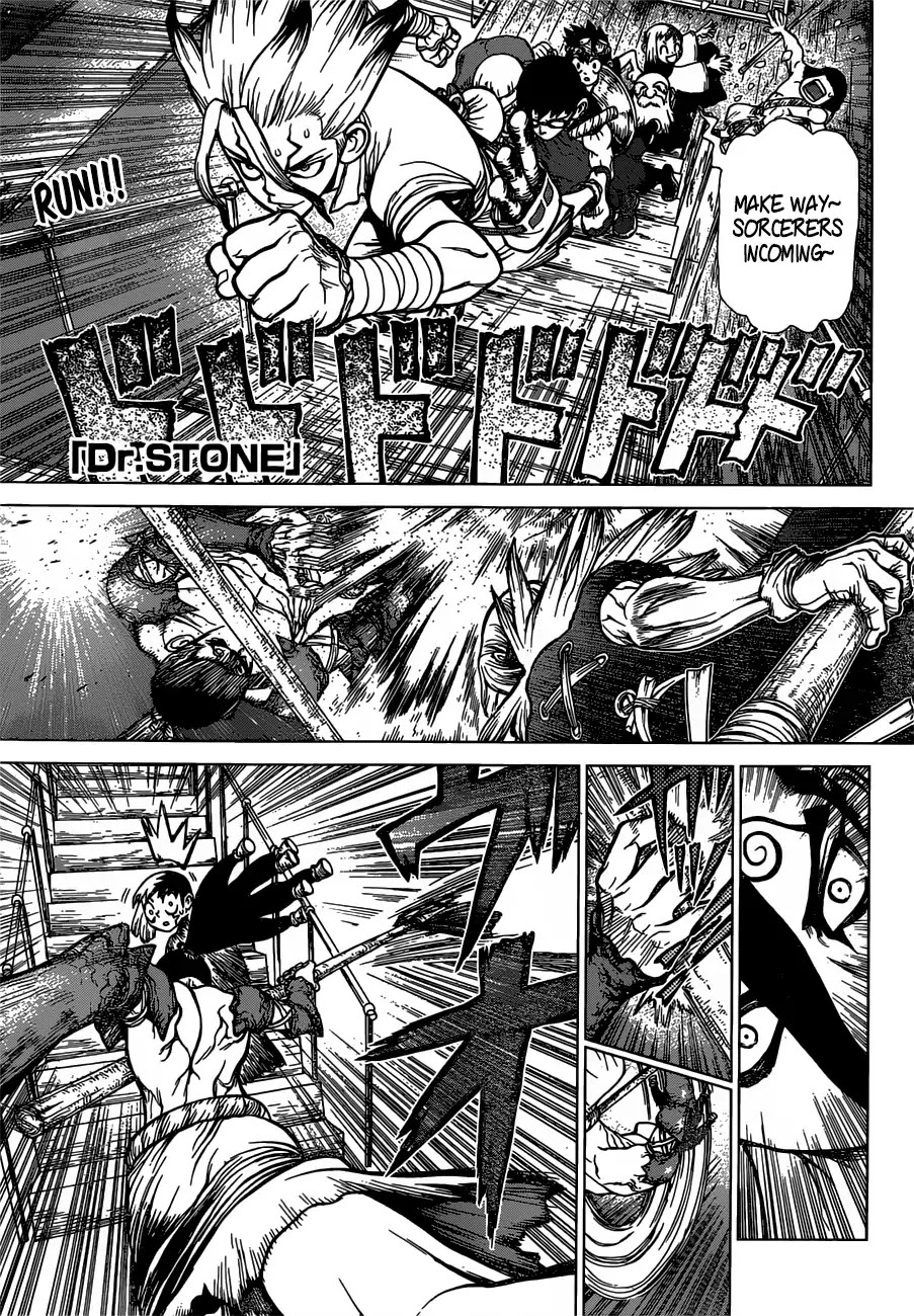 Dr.Stone, Chapter 131 A Bad Crime image 01