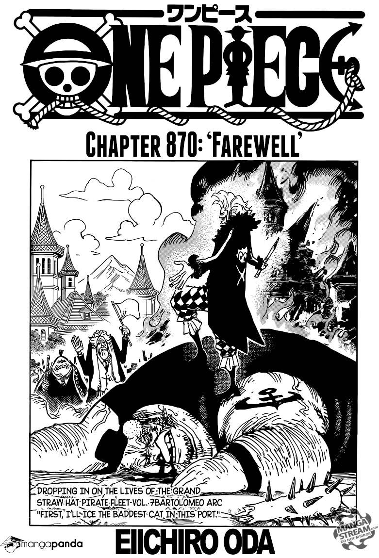 One Piece, chapter 870 image 01