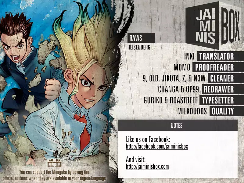 Dr.Stone, Chapter 49 And now, to the Modern Era image 02
