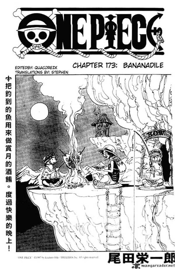 One Piece, chapter 173 image 01
