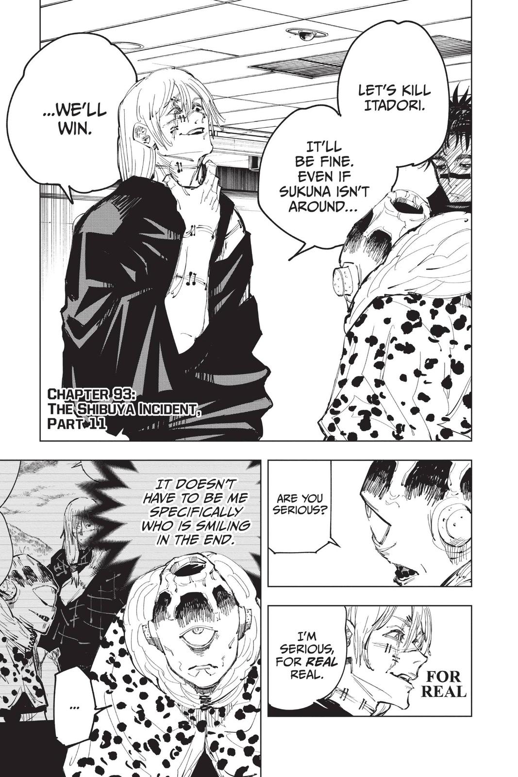 Jujutsu Kaisen, Chapter 93 image 01