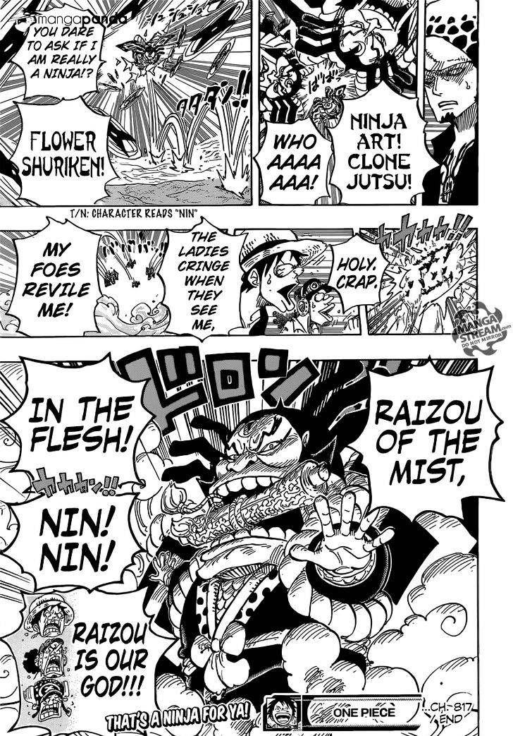 One Piece, chapter 817 image 19