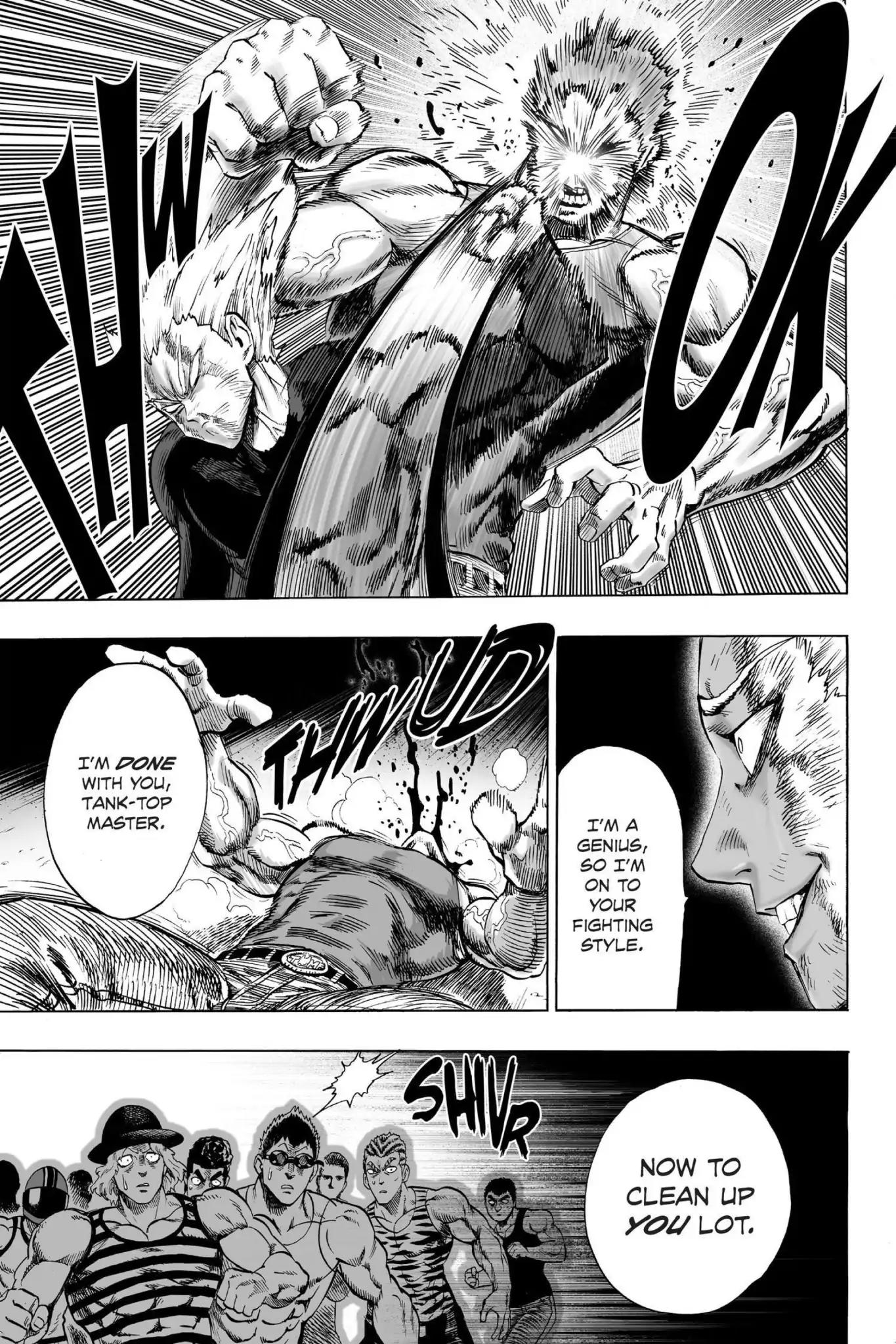 One Punch Man, Chapter 47 Technique image 18