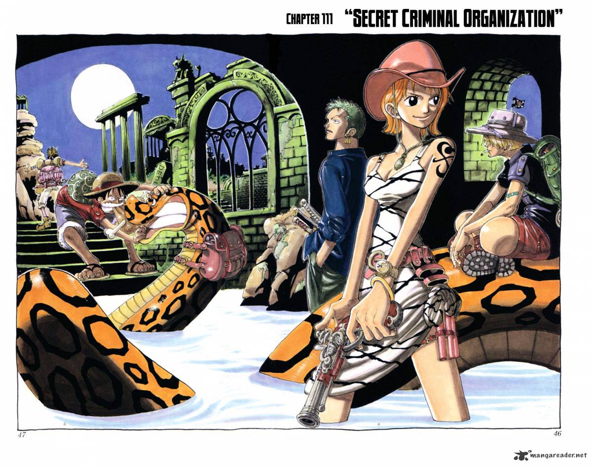 One Piece, chapter 111 image 01