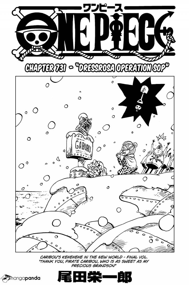 One Piece, chapter 731 image 01