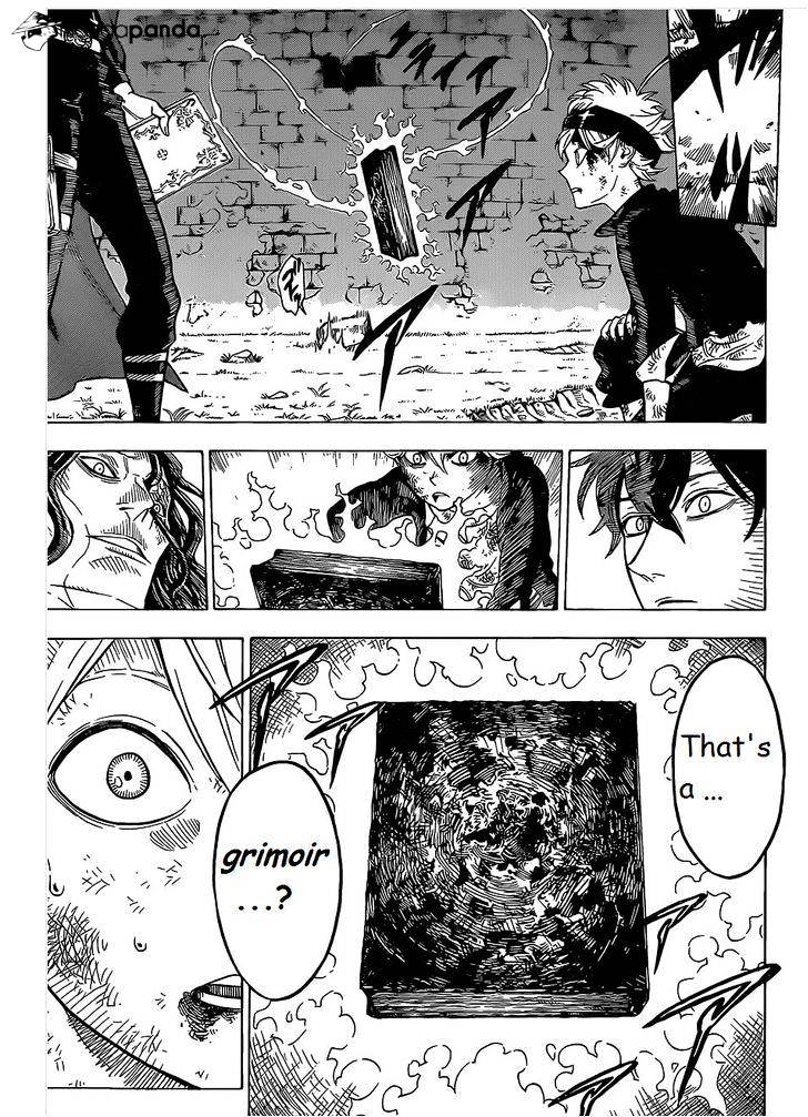 Black Clover, Chapter 1  The Boy
