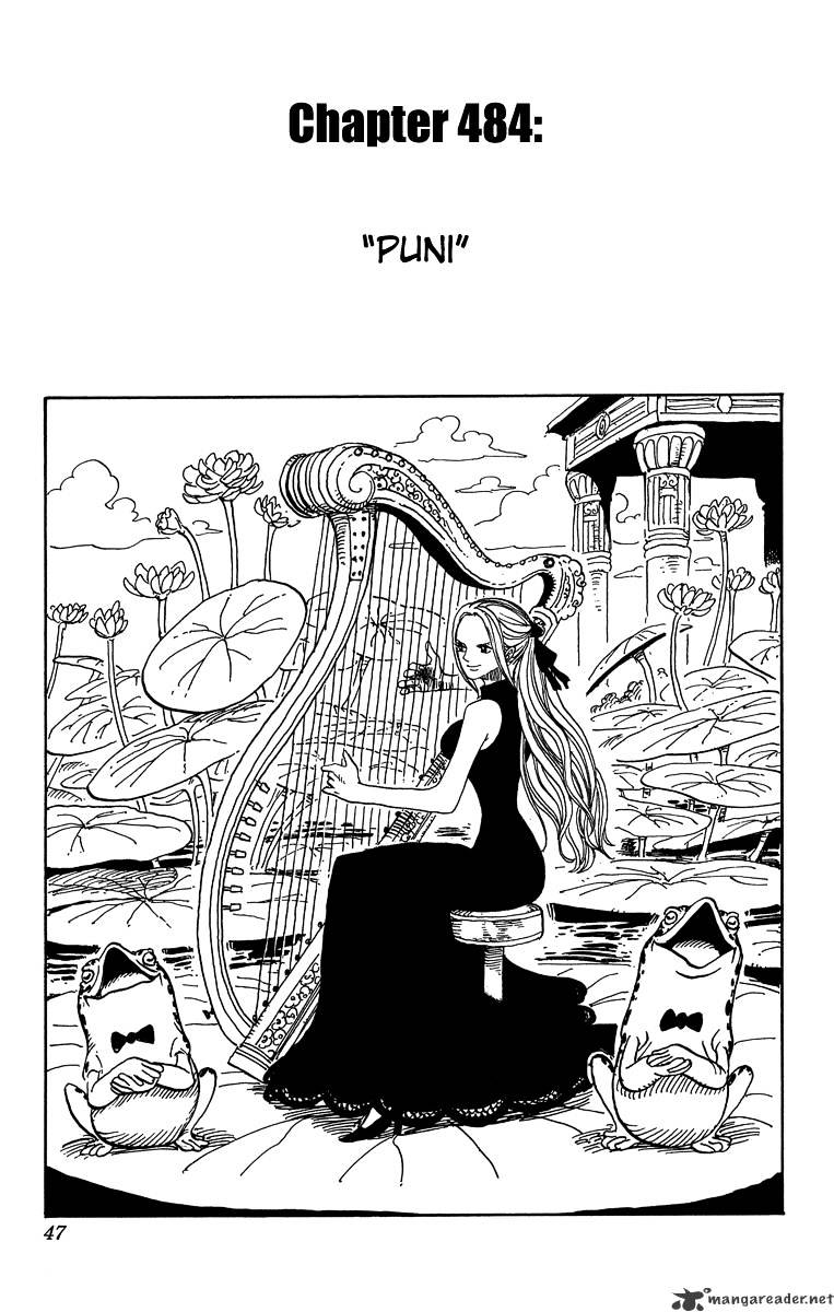 One Piece, chapter 484 image 01