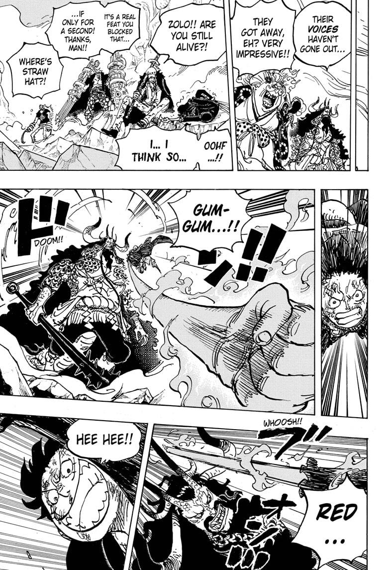 One Piece, chapter 1009 image 09