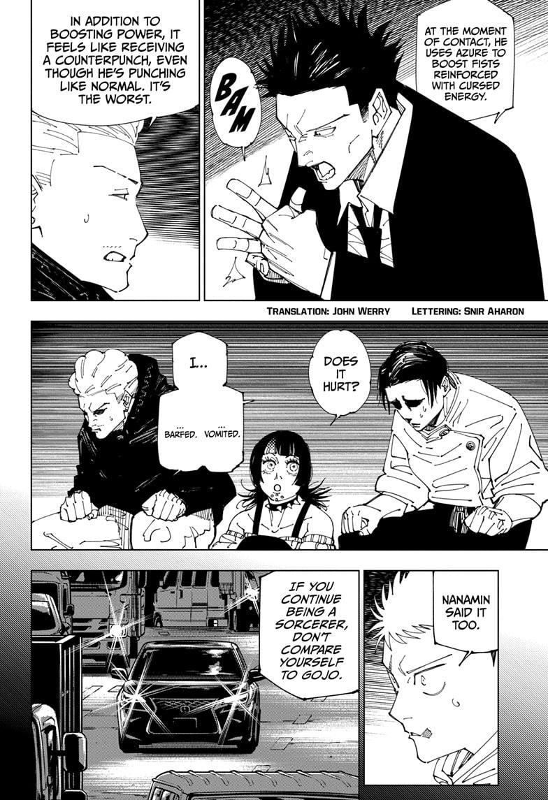 Jujutsu Kaisen, Chapter 231 image 02