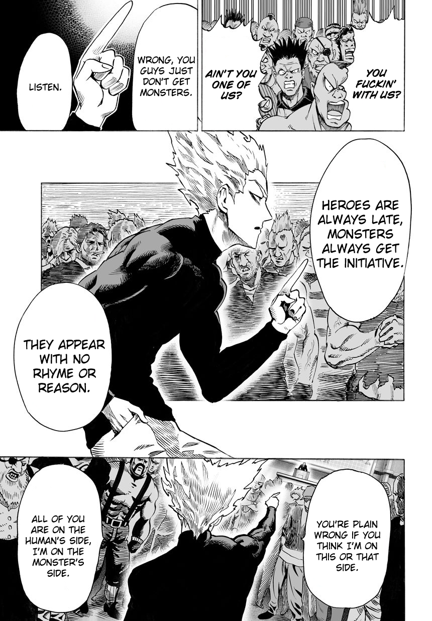 One Punch Man, Chapter 41 - The Man Who Wanted to Be a Villain image 22