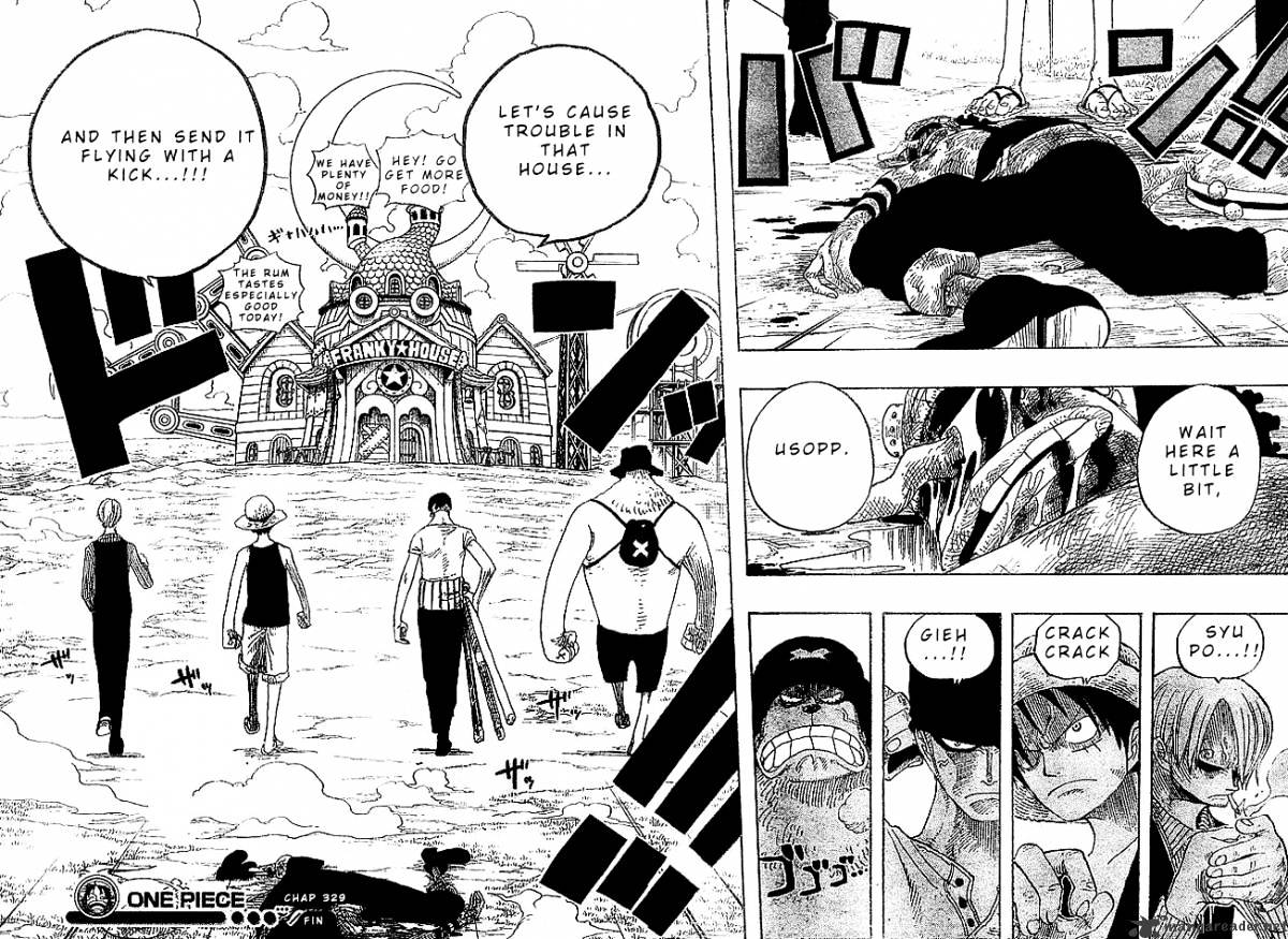 One Piece, chapter 329 image 18
