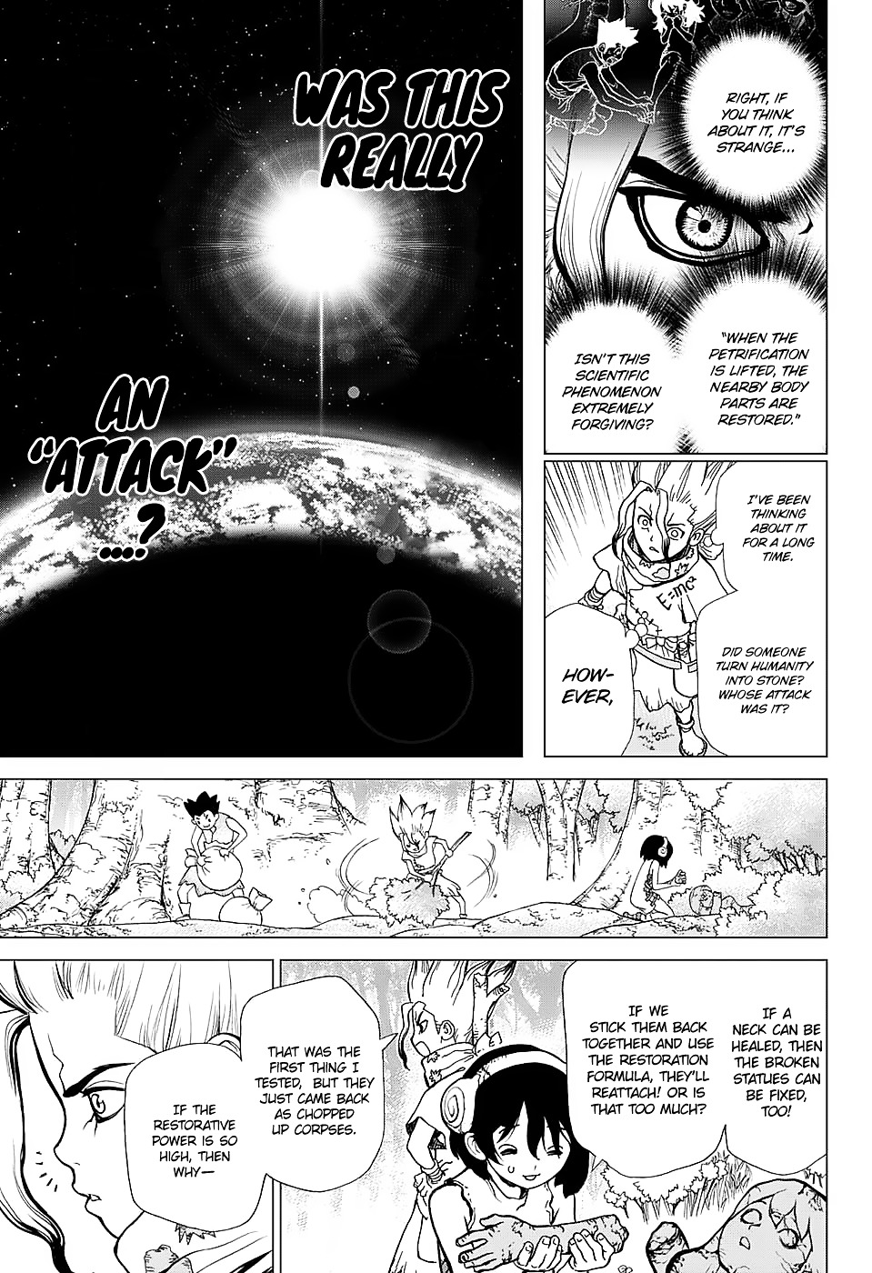 Dr.Stone, Chapter 15  The two countries of the stone world image 09