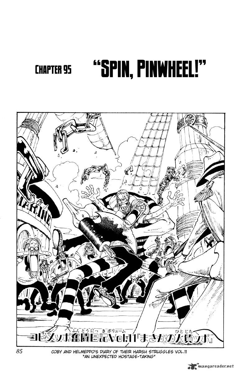One Piece, chapter 95 image 01