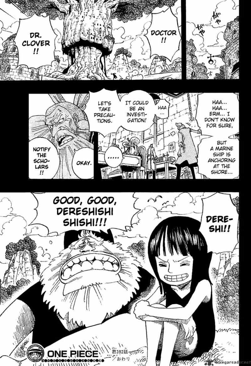 One Piece, chapter 392 image 19