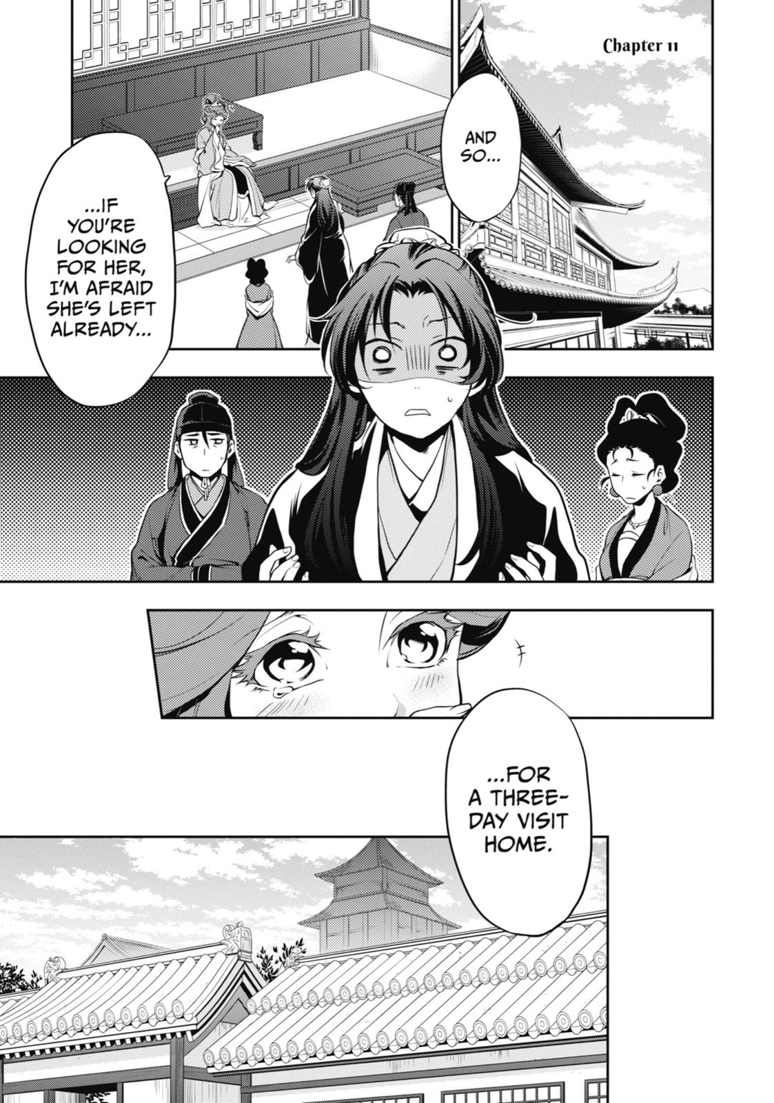 Kusuriya no Hitorigoto, Chapter 11 image 01