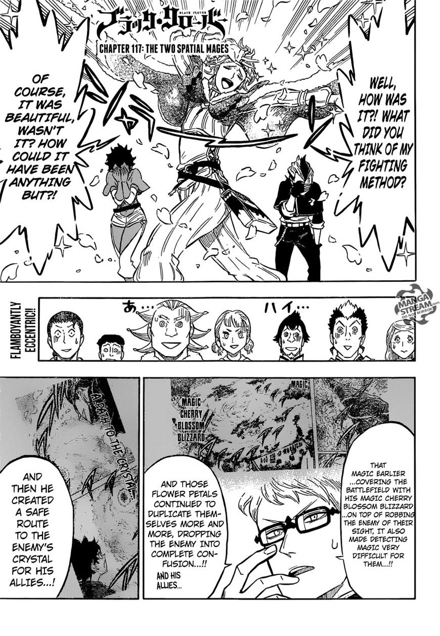 Black Clover, Chapter 117 image 01