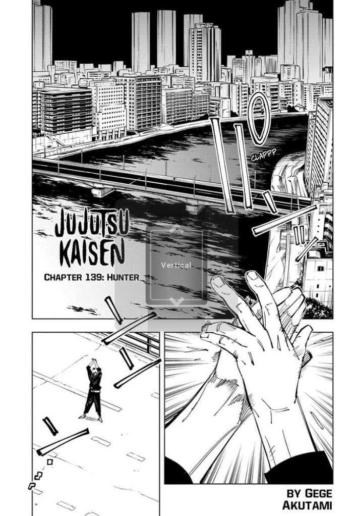 Jujutsu Kaisen, Chapter 139 Hunter image 01