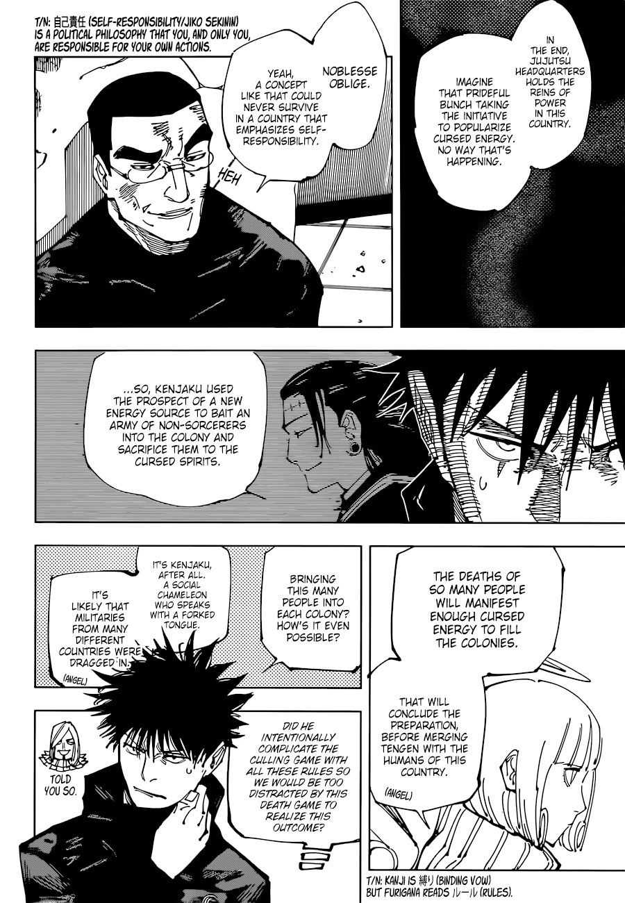Jujutsu Kaisen, Chapter 210 Offering To The Unknown ② image 05