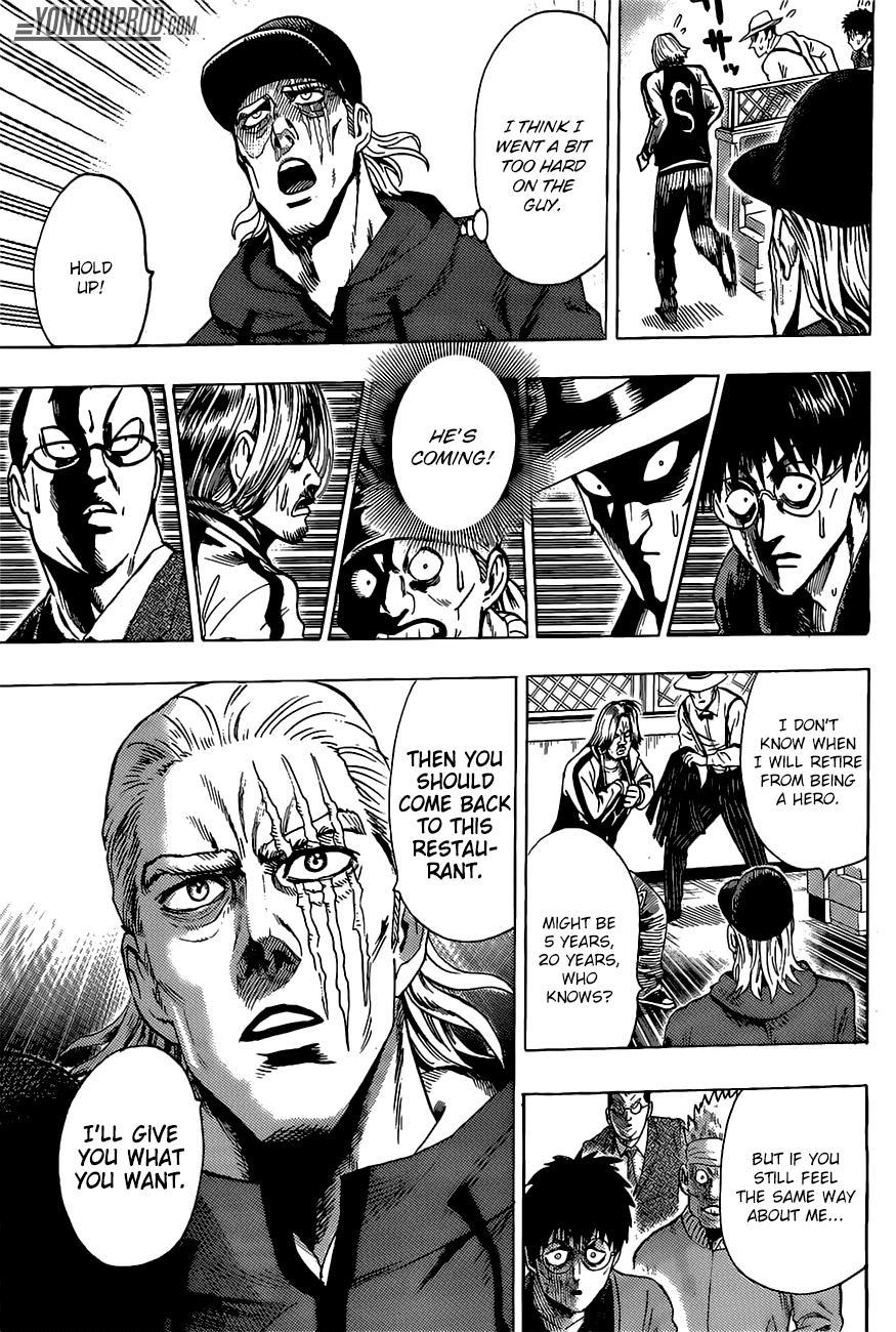 One Punch Man, Chapter 67.1 King