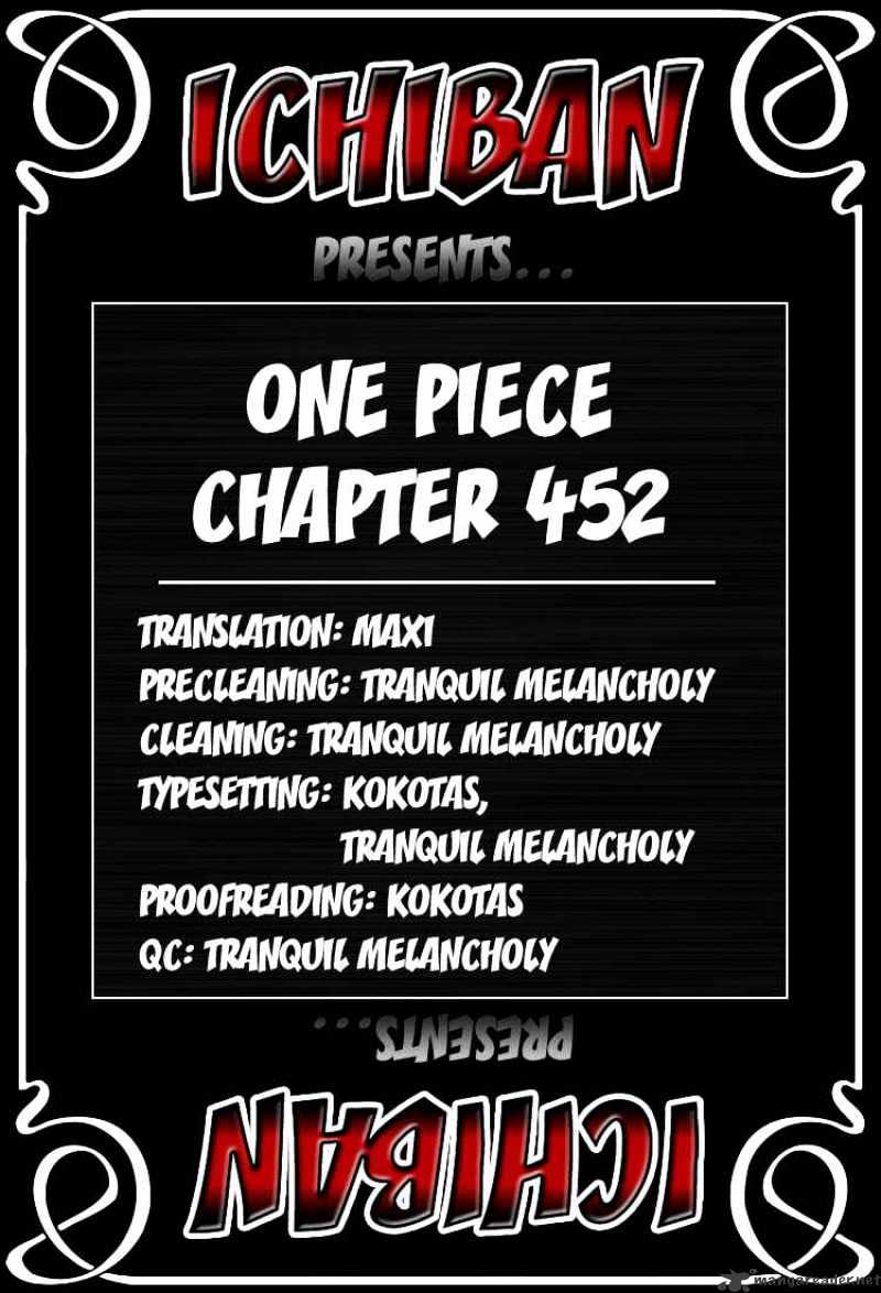 One Piece, chapter 452 image 01