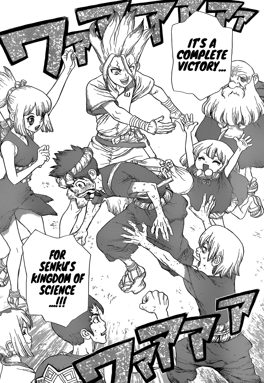 Dr.Stone, Chapter 39  and the winner is image 05