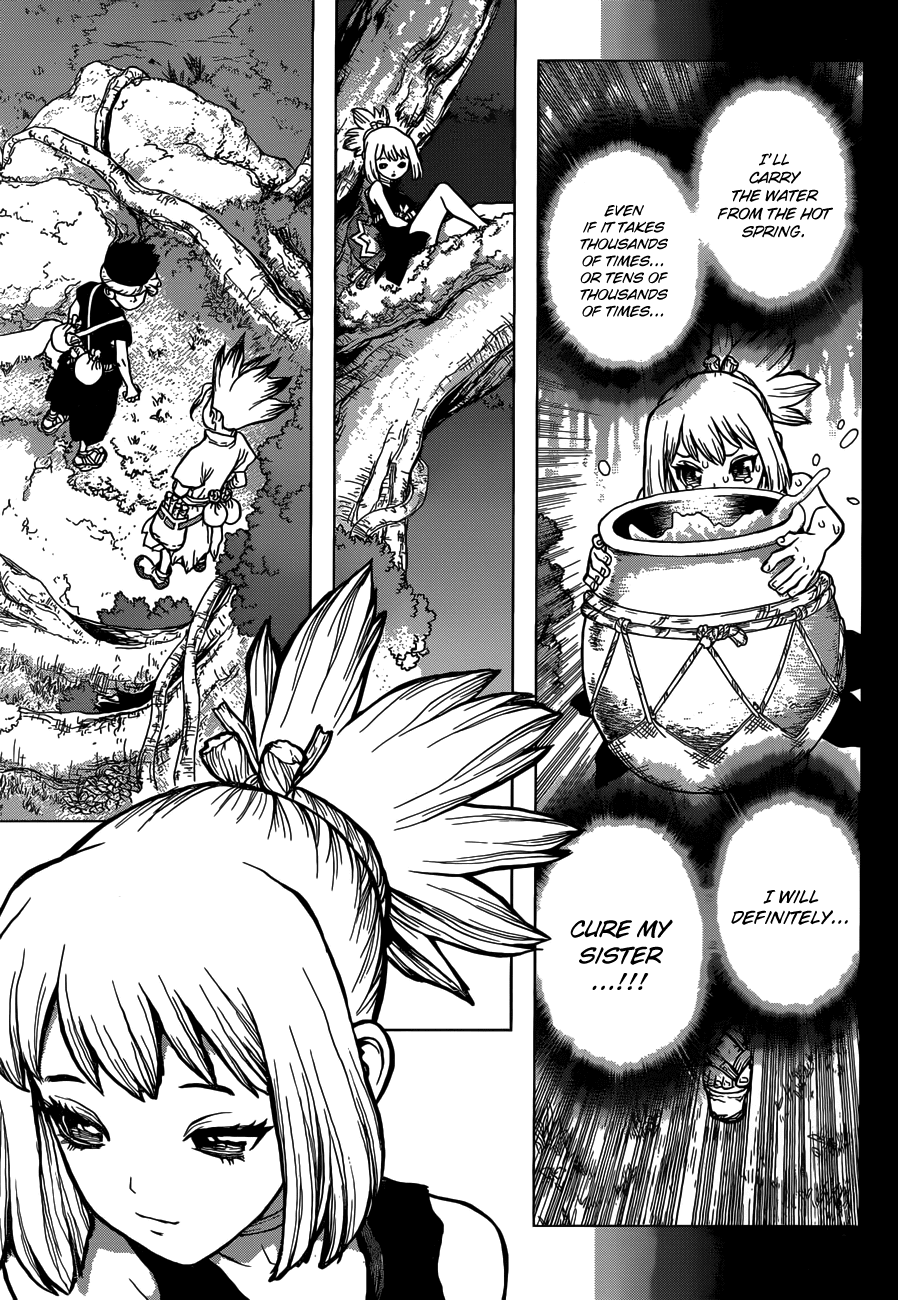 Dr.Stone, Chapter 31  Comrades who stand back to back image 10