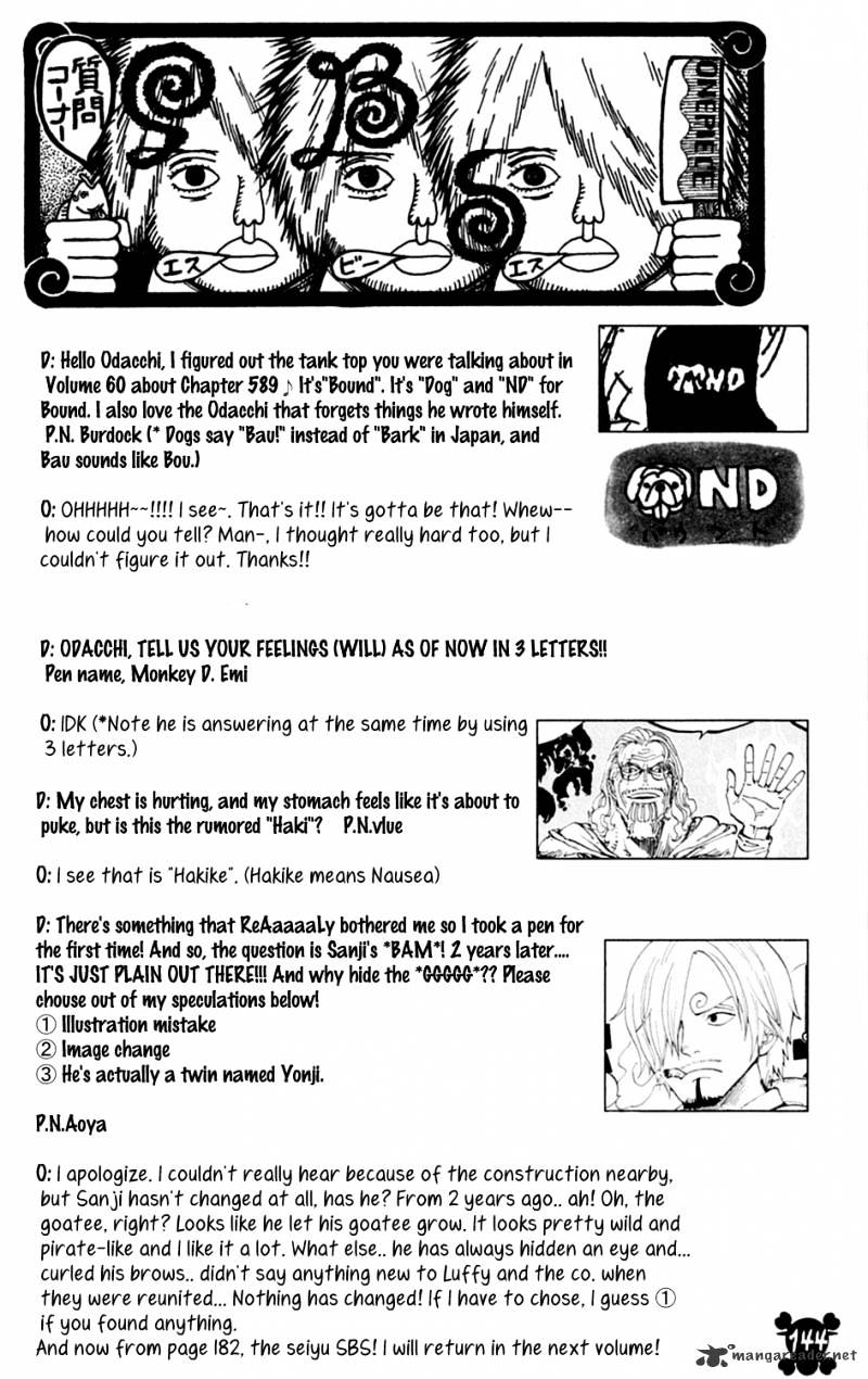 One Piece, chapter 600 image 19