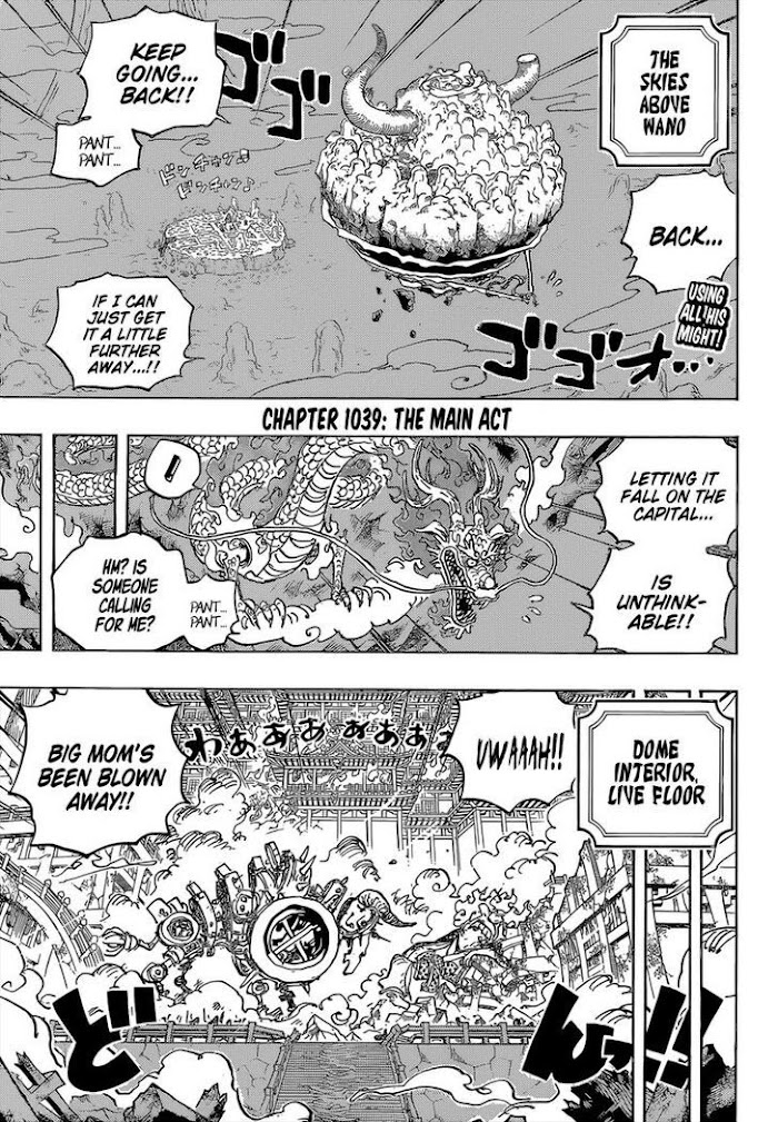 One Piece, chapter 1039 image 03