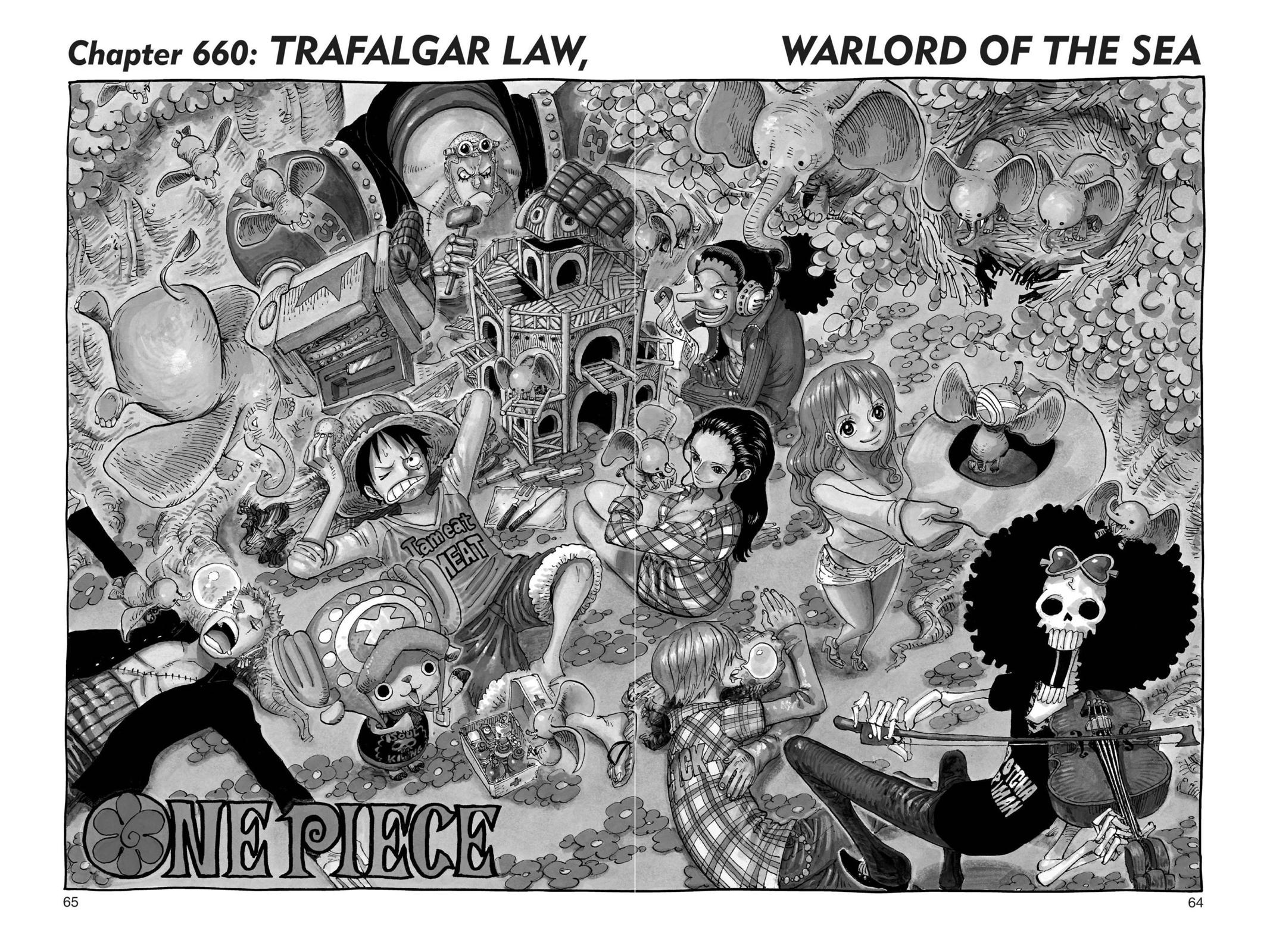 One Piece, Chapter 660 image 01