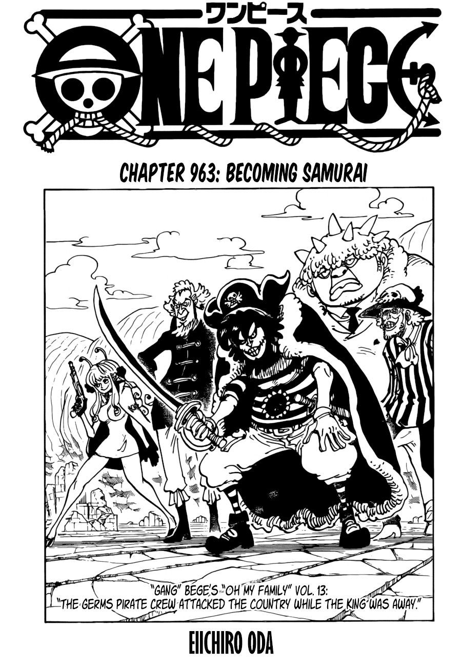 One Piece, chapter 963 image 01