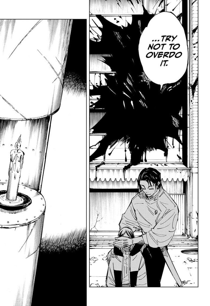 Jujutsu Kaisen, Chapter 137 Hard And White image 16