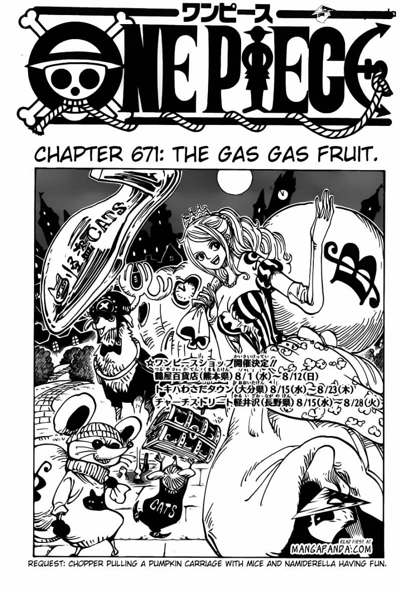 One Piece, chapter 671 image 01